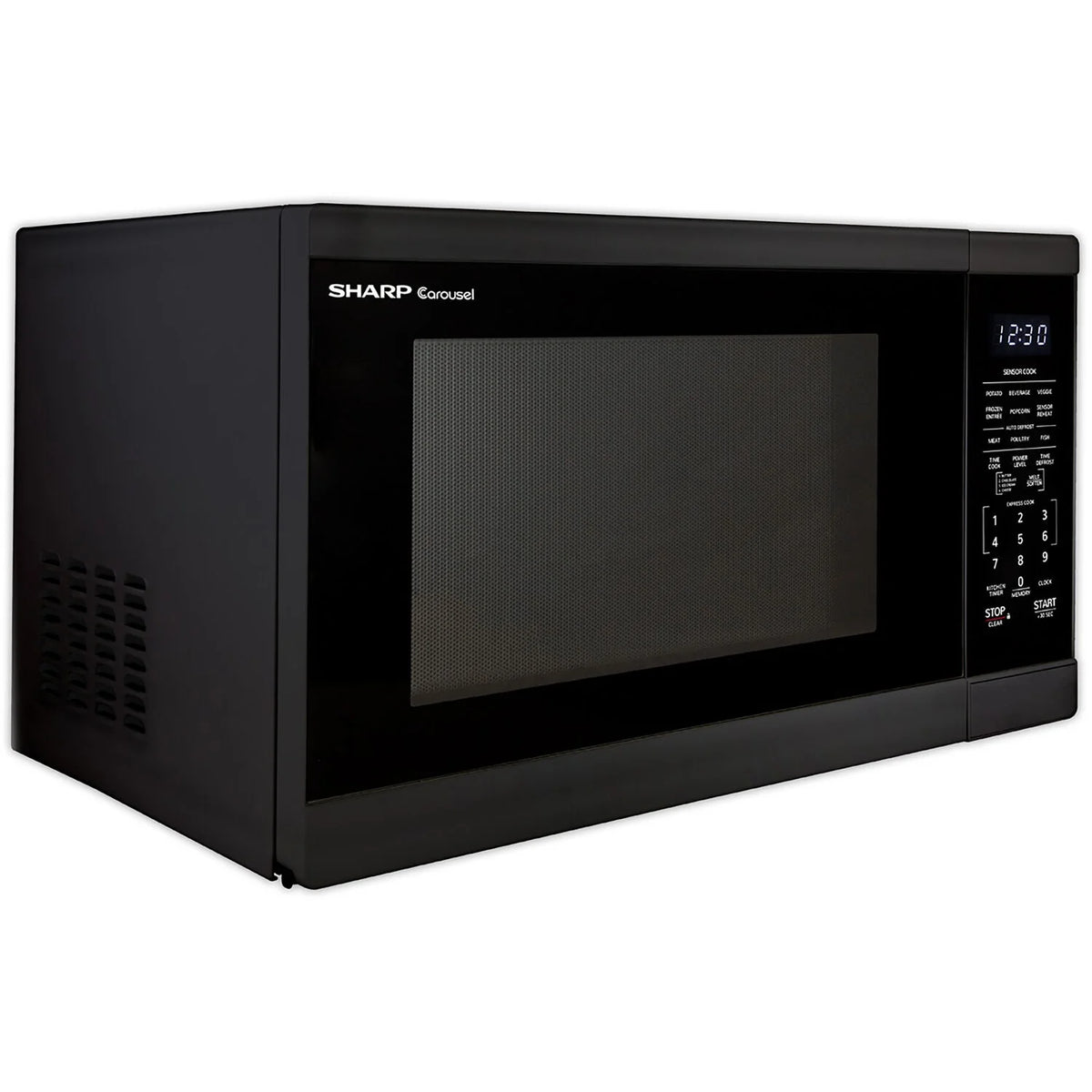 Sharp 1.4-Cu. Ft. Countertop Microwave Oven in Black