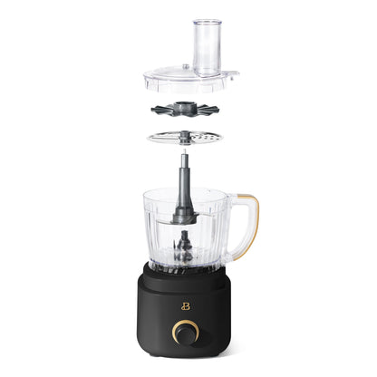 Beautiful 10-Cup Food Processor with Accessories, White Icing by Drew Barrymore