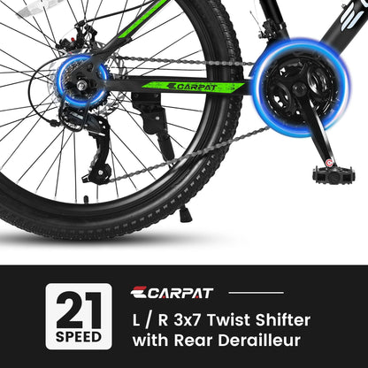 26 inch Mountain Bike for Men, Adult Mens Bike with 21 Speed & Disc Brakes