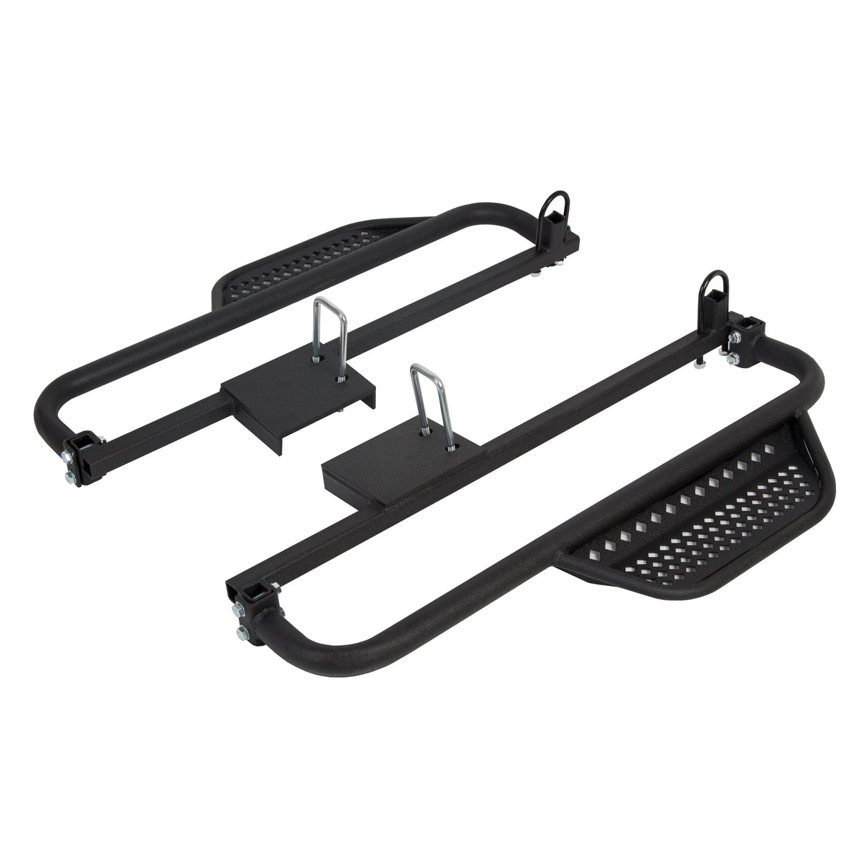 Kojem Steel Armor Nerf Bars With Brackets Step Down for Club Car DS Golf Carts 1982-UP (will not fit 2004-Up Club Car ��