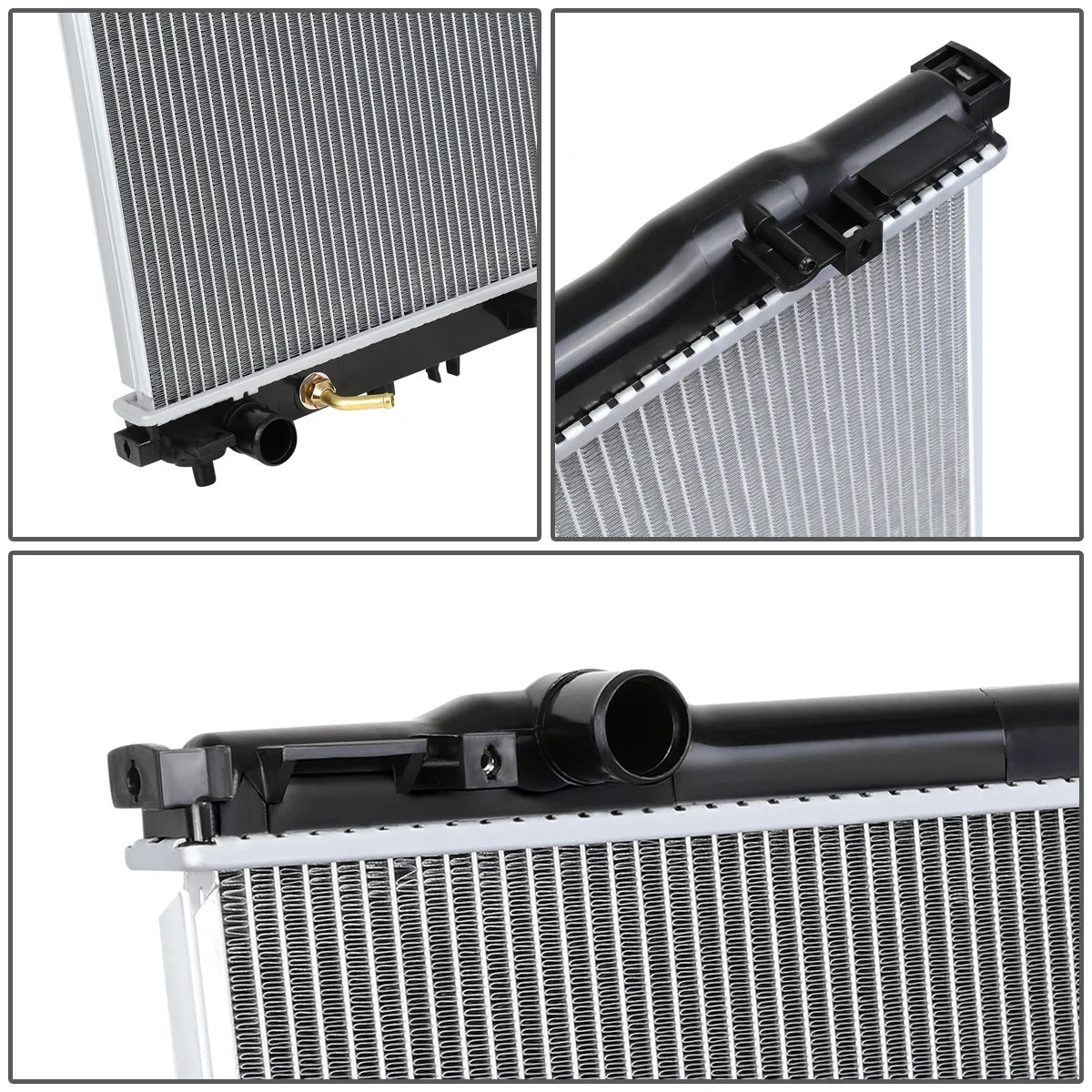 DNA Motoring OEM-RA-2585 Aluminum Radiator For 2003-2006 Sorento 3.5L AT 04 05
