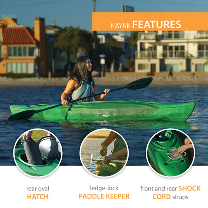 Lifetime Guster 10 Sit-Inside Kayak- Lime Green (90527)