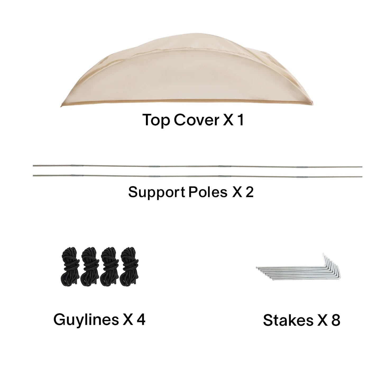 EighteenTek Four-Person Weatherproof Pop-Up Sports Pod Tent Shelter