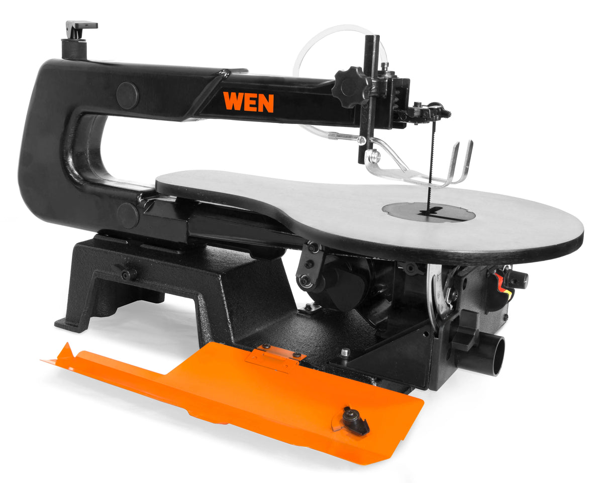 WEN 16-inch Variable Speed Scroll Saw with Easy-Access Blade Changes, 3922