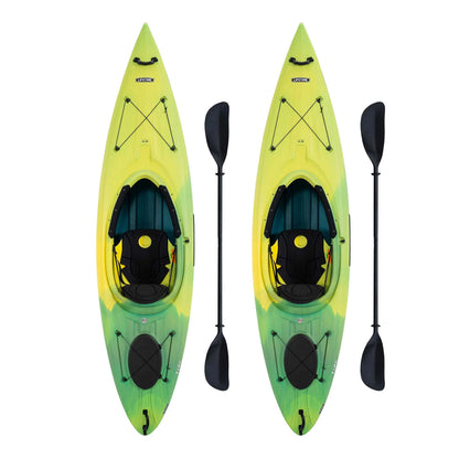 Lifetime Tide 123 inch Sit-Inside Kayak, Lemongrass Fusion (90848)