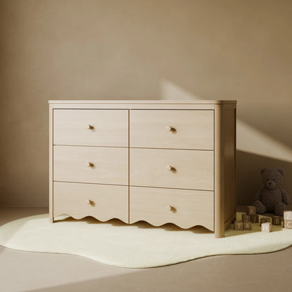 Storkcraft Casablanca 6 Drawer Nursery Dresser, Sage