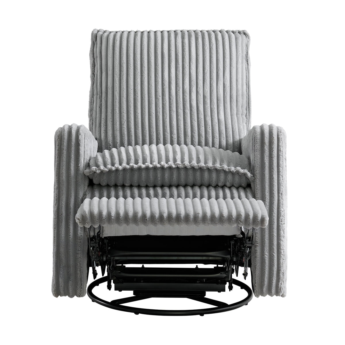 Soho Baby Coventry Glider Recliner Boucle White