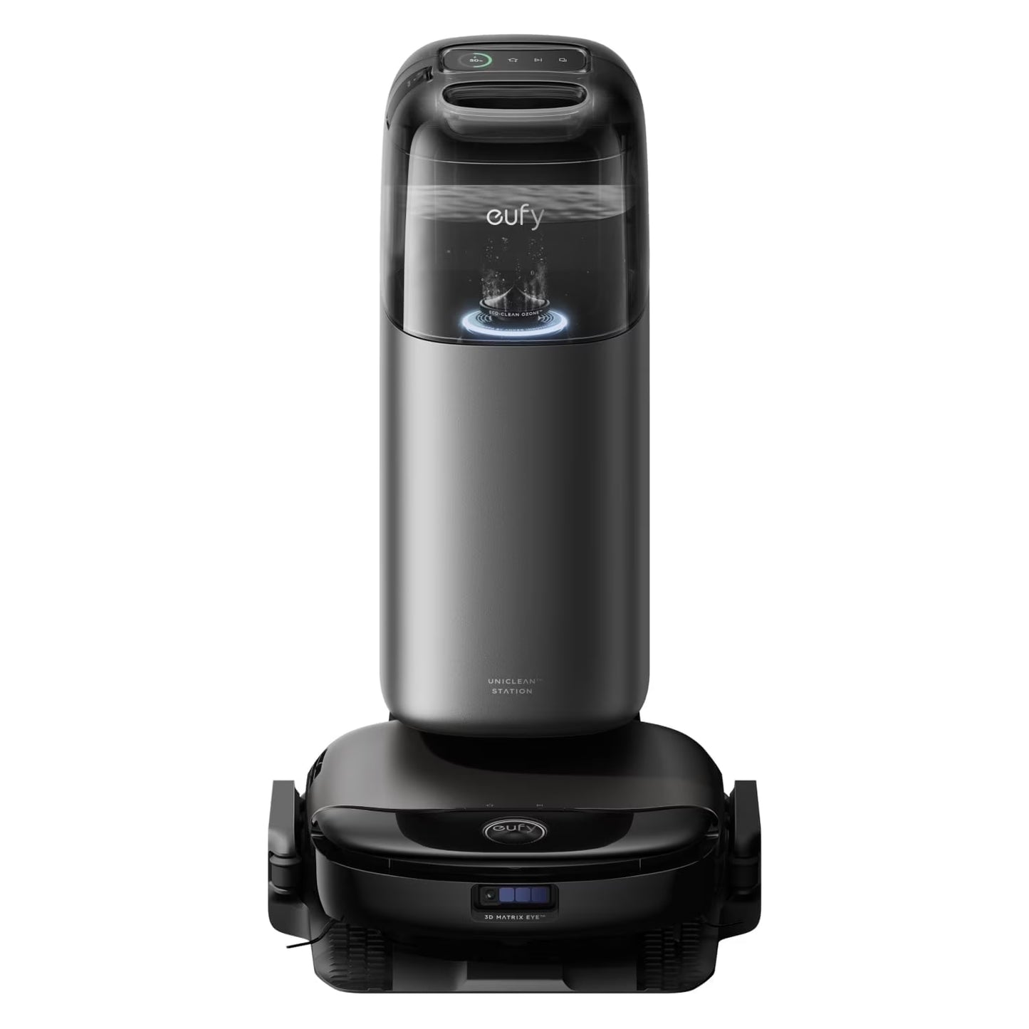 eufy Robot Vacuum Omni S1 Pro with All-in-One Station, Always Clean Mop, 8000 Pa Suction, Obstacle Avoidance, Auto Mop Washing & Drying, Self-Emptying