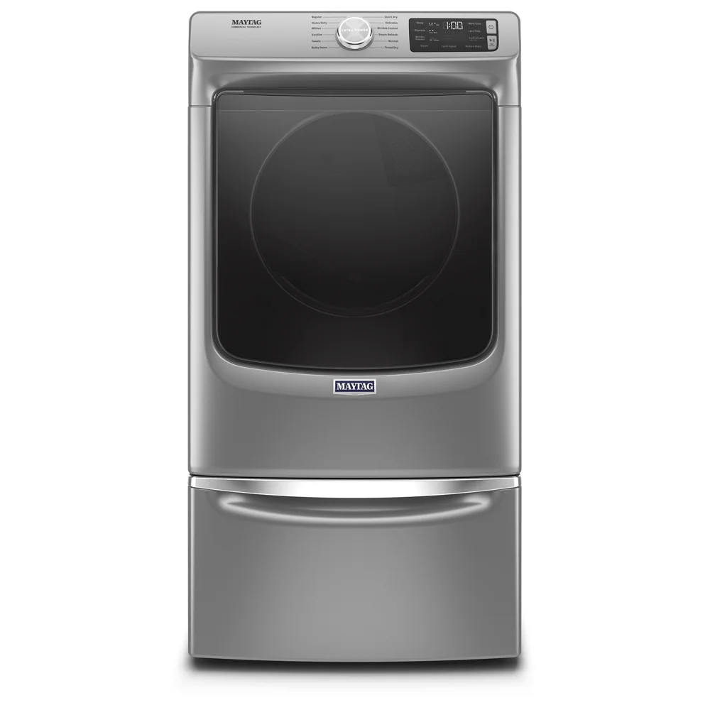 Maytag Med6630h 27" Wide 7.3 Cu Ft. Energy Star Rated Electric Dryer - Metallic Slate