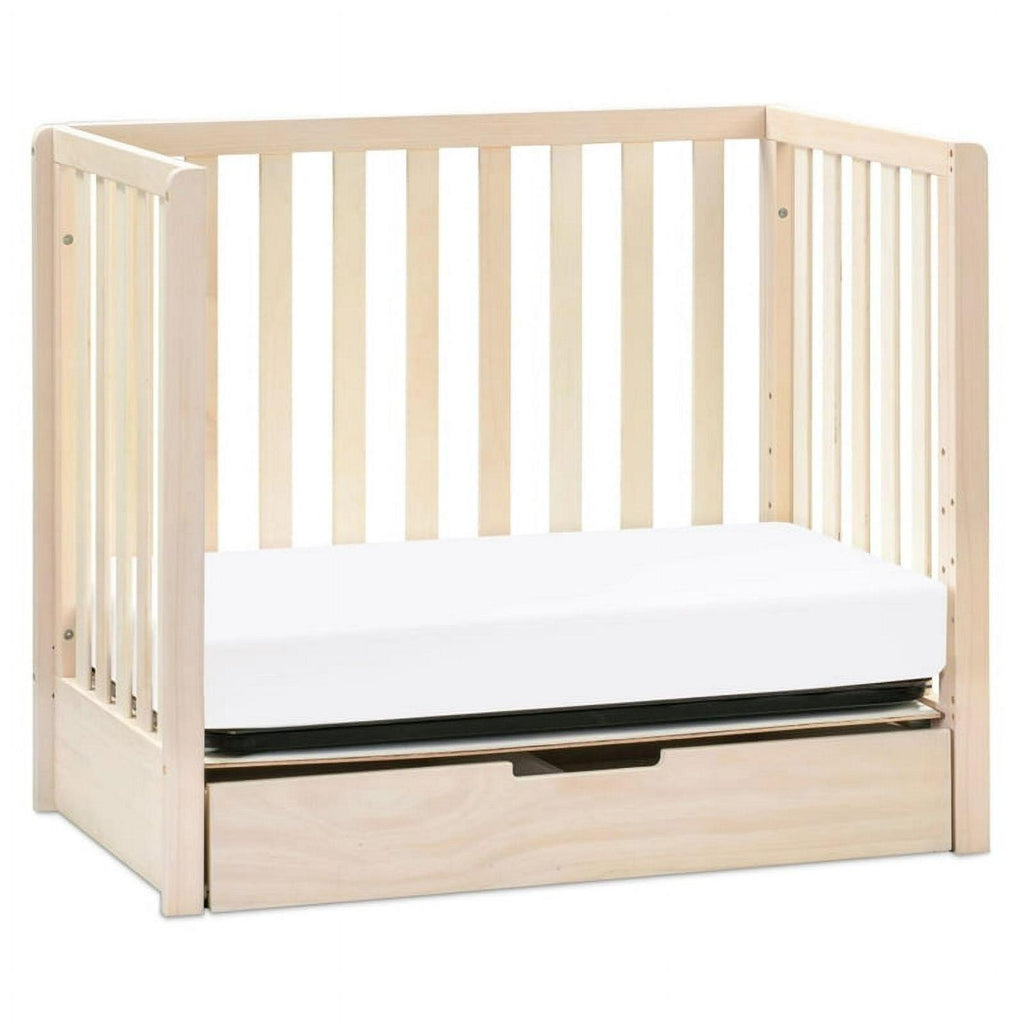 Carter-s by DaVinci Colby 4-in-1 Convertible Mini Crib with Trundle in Washed Natural