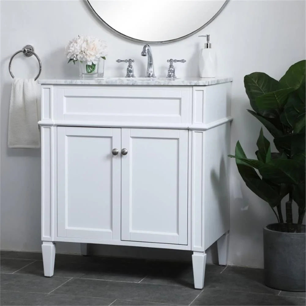 Elegant Kitchen and Bath 30 inch Single bathroom vanity in Grey