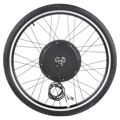 Yescom Electric Bike Conversion Kit 48V 1000W 26" Front Wheel E-Bike Conversion Kit Dual Mode Controller