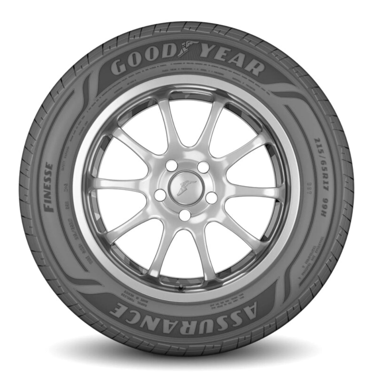 Goodyear Assurance Finesse All Season 235/55R18 100H Passenger Tire