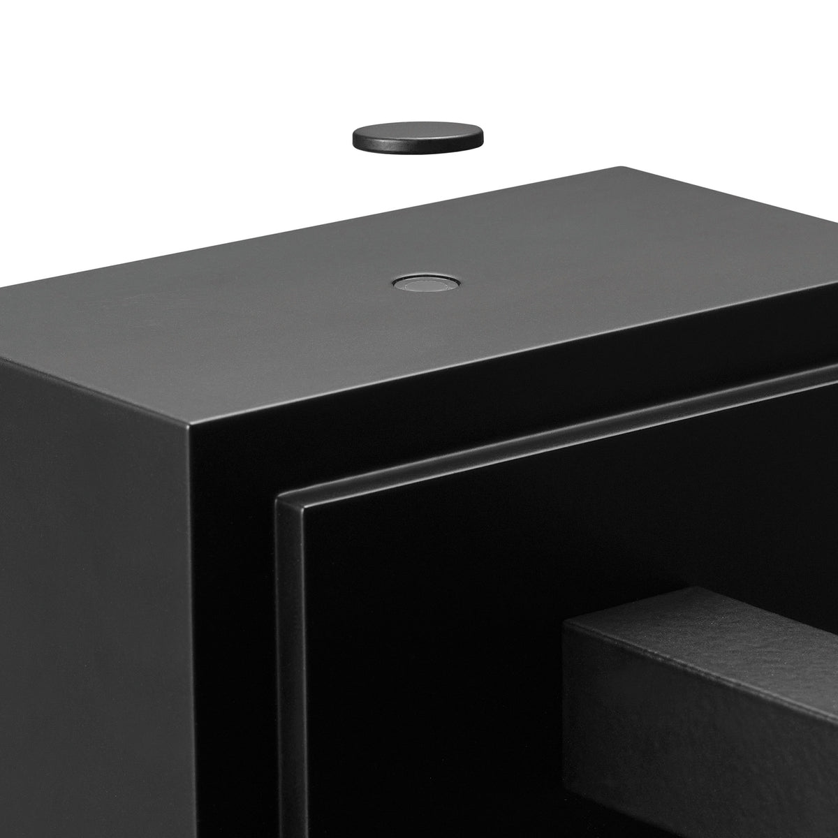 Globe Electric 14' Matte Black Outdoor Wall Light with GFCI Outlet