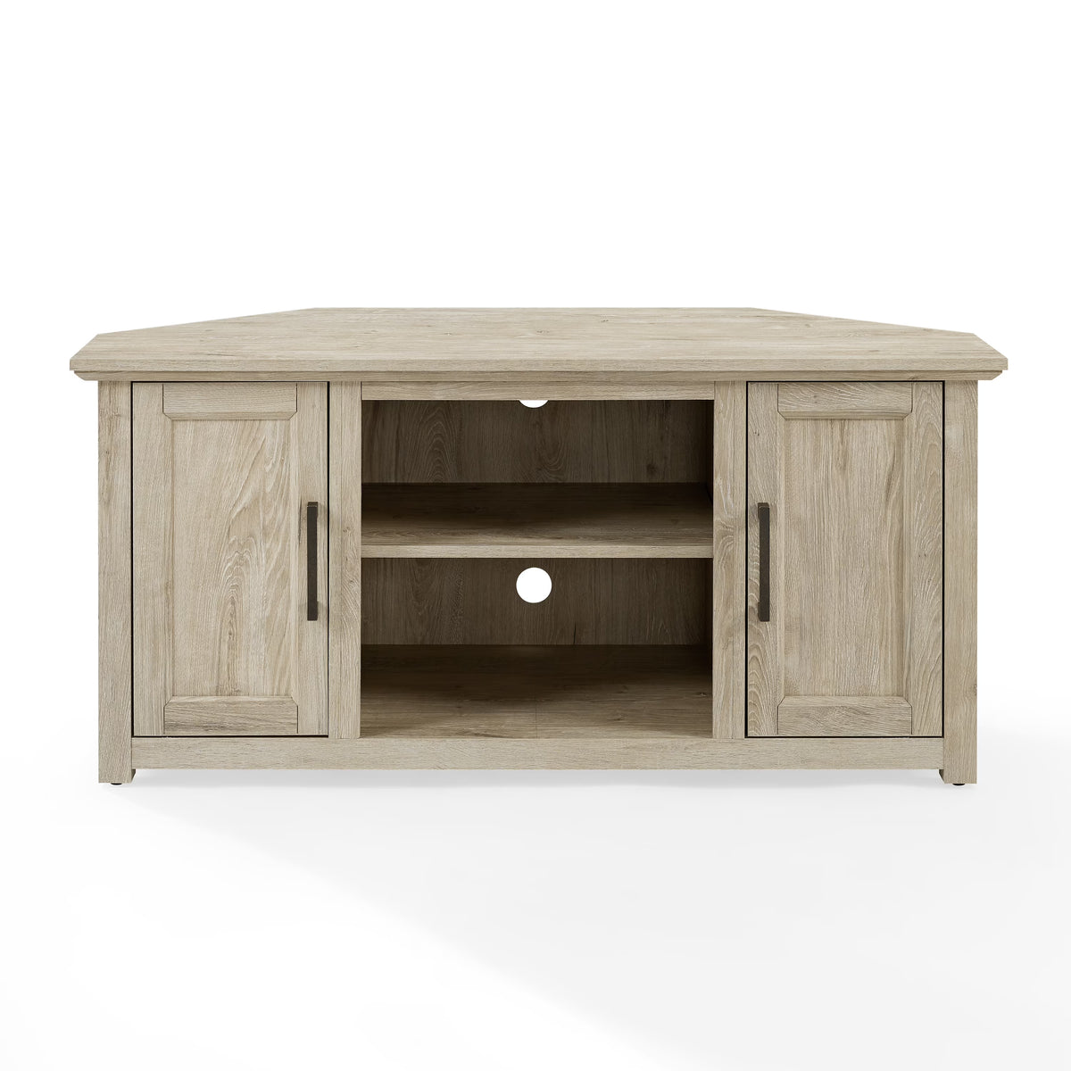 Crosley Furniture Camden 48" Corner Tv Stand Dark Walnut