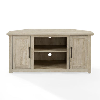Crosley Furniture Camden 48" Corner Tv Stand Dark Walnut