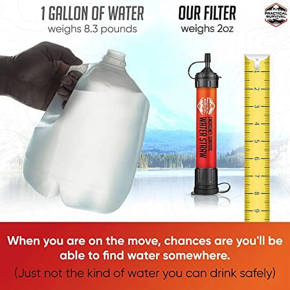 Practical Survival Water Filter BPA-Free