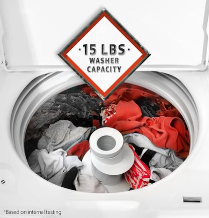 Hotpoint 4 cu ft High Efficiency White Top Load Washing Machine with Cold Plus