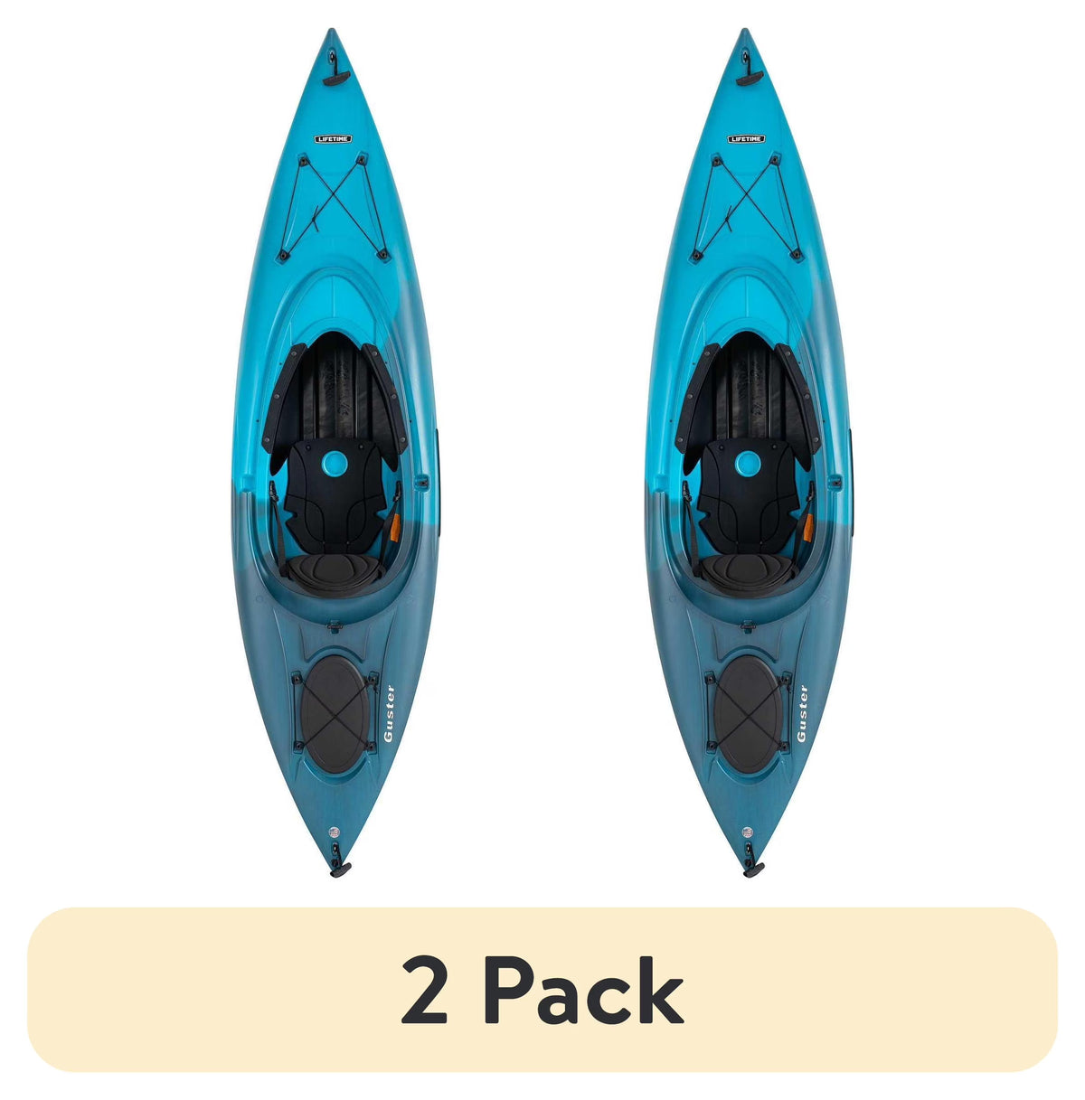 Lifetime Guster 10 Sit-Inside Kayak- Lime Green (90527)