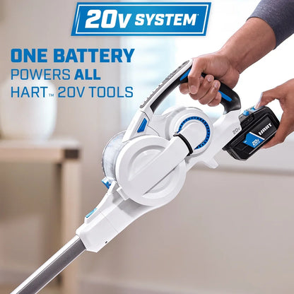 HART 20V Cordless Stick Vacuum (Battery Not Included)