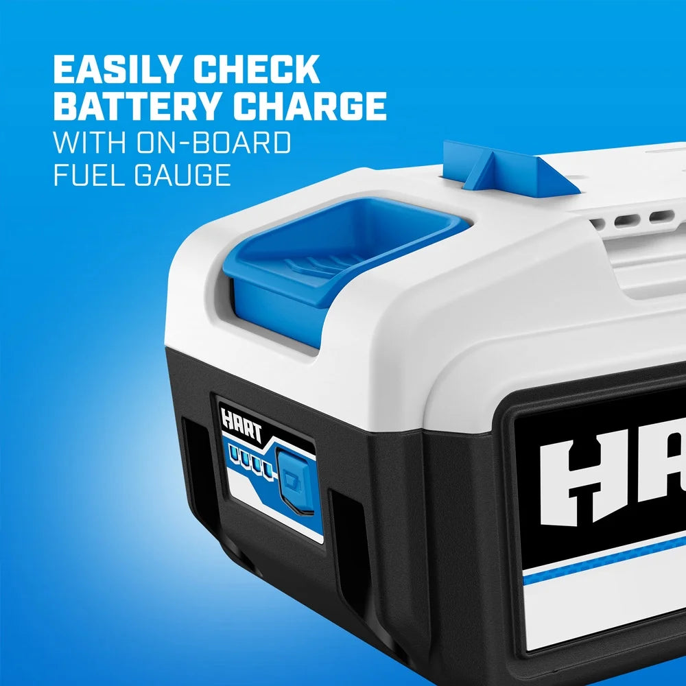 HART 20-Volt Dual Brushroll Stick Vacuum Kit, (1) 4.0 Ah Lithium-Ion Battery