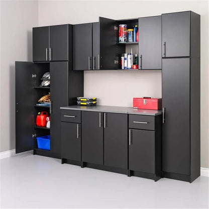 Home Square 2 Piece Wood Wall Cabinet Set in White