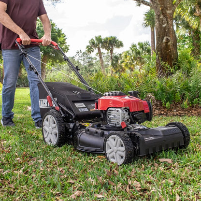 Black Max 21" Self-Propelled Walk-Behind Mower with 150cc 625 Series Briggs and Stratton Engine