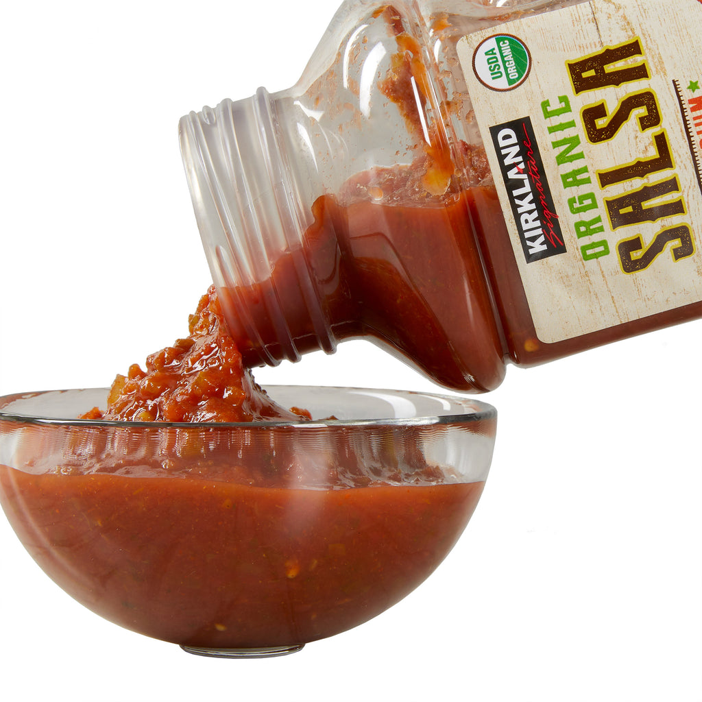 Kirkland Signature, Organic Salsa, Medium, 38 oz, 2-Count