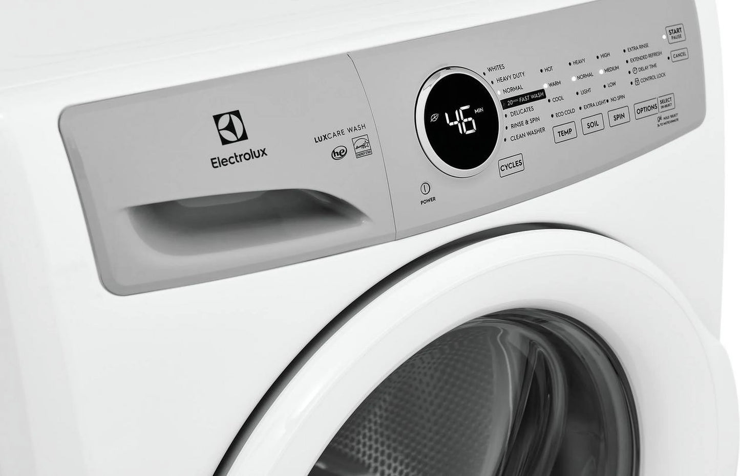 Electrolux ELFW7337AW 4.4 cu ft High-Efficiency White Front Load Washing Machine