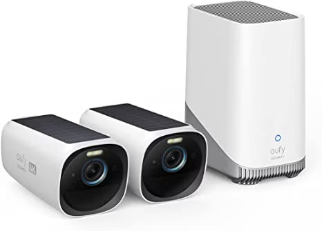 Eufy eufyCam 3 S330 Outdoor 4K Network Camera, Color, White
