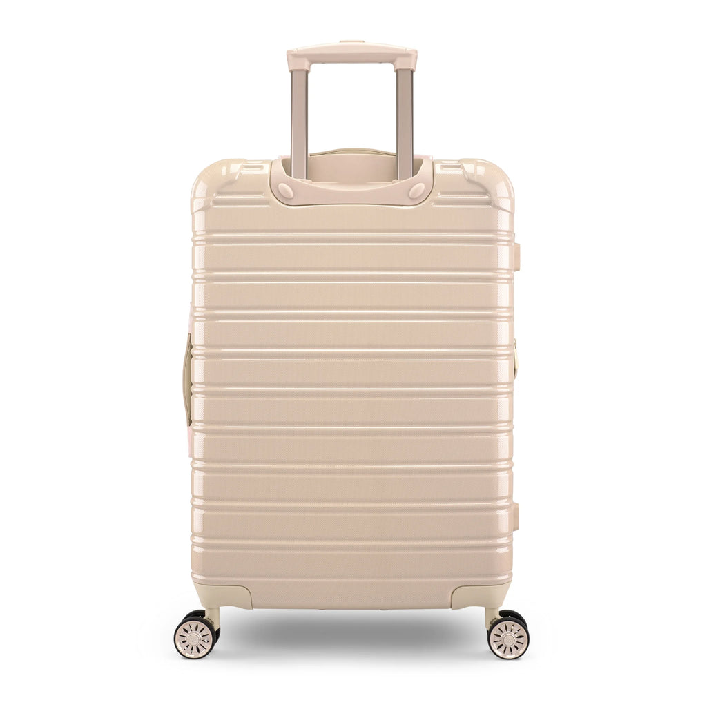 iFLY Hardside Fibertech 3.0 2 Piece Set, 20" Carry-on and 28" Checked Luggage, Gadget Gray