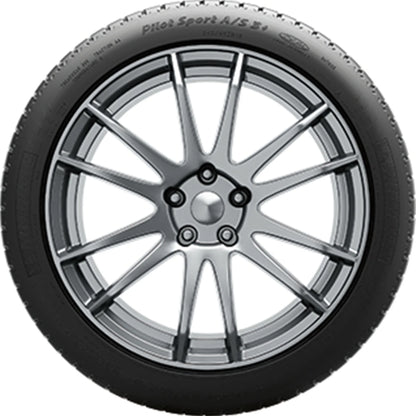 Michelin Pilot Sport A/S 3+ All-Season 255/35ZR19/XL 96Y Tire Fits: 2013 Audi A4 Quattro Premium Plus, 2009-14 Audi A4 Base