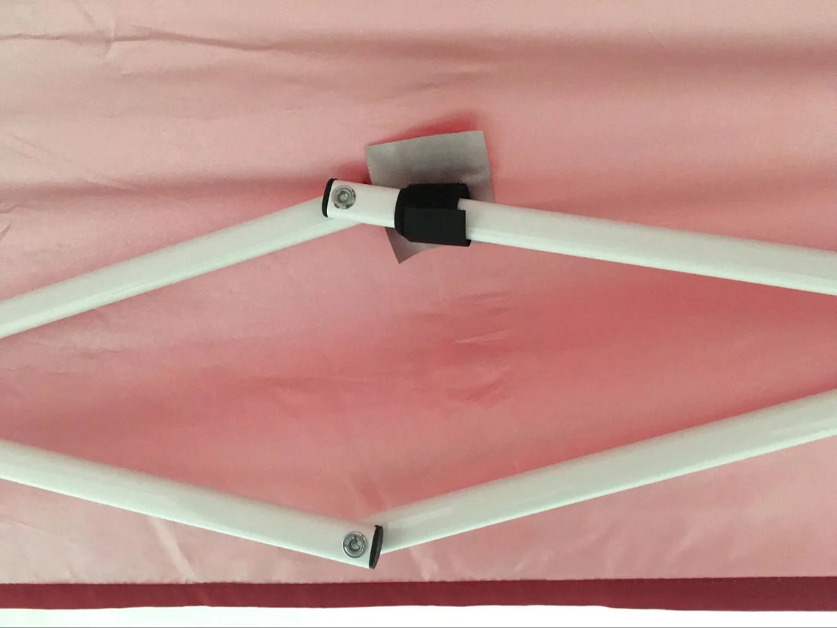Ozark Trail 4' x 6' Instant Straight Leg Pop-up Canopy, Outdoor Shading Shelter, Brilliant Red