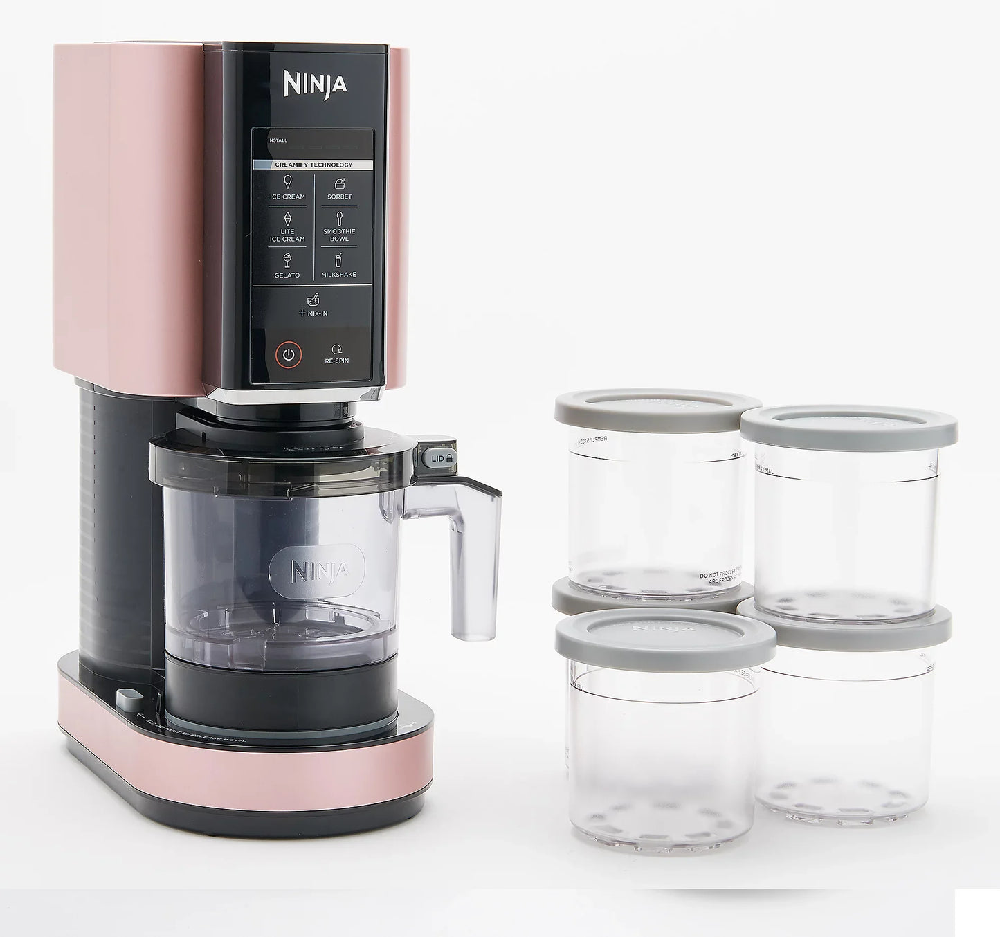 Ninja K55255 CREAMi 7-in-1 Frozen Treat Maker w/ Extra Pints