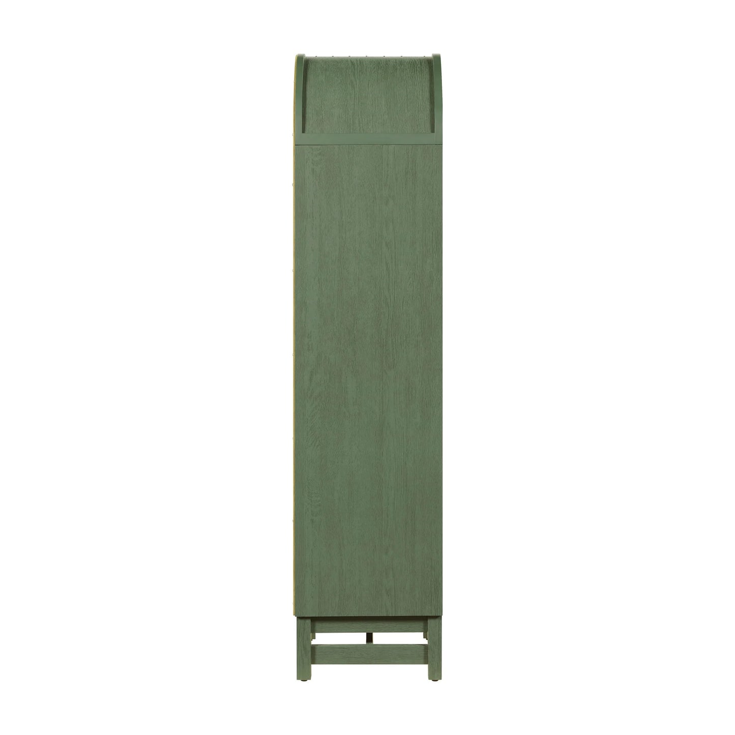 Better Homes & Gardens Juliet Narrow Arch Bookcase, Rich Black and Light Honey
