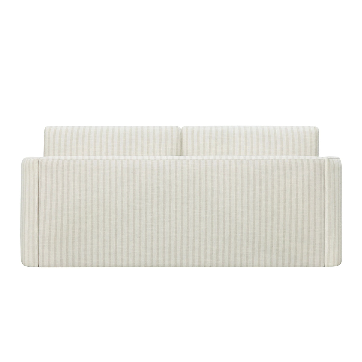 Beautiful Drew 72.2" Sofa by Drew Barrymore for Adults, Striped Linen