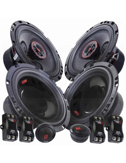 Cerwin Vega H765C + H7652 HED Series 6.5" Component & 6.5" 2 way Speaker System