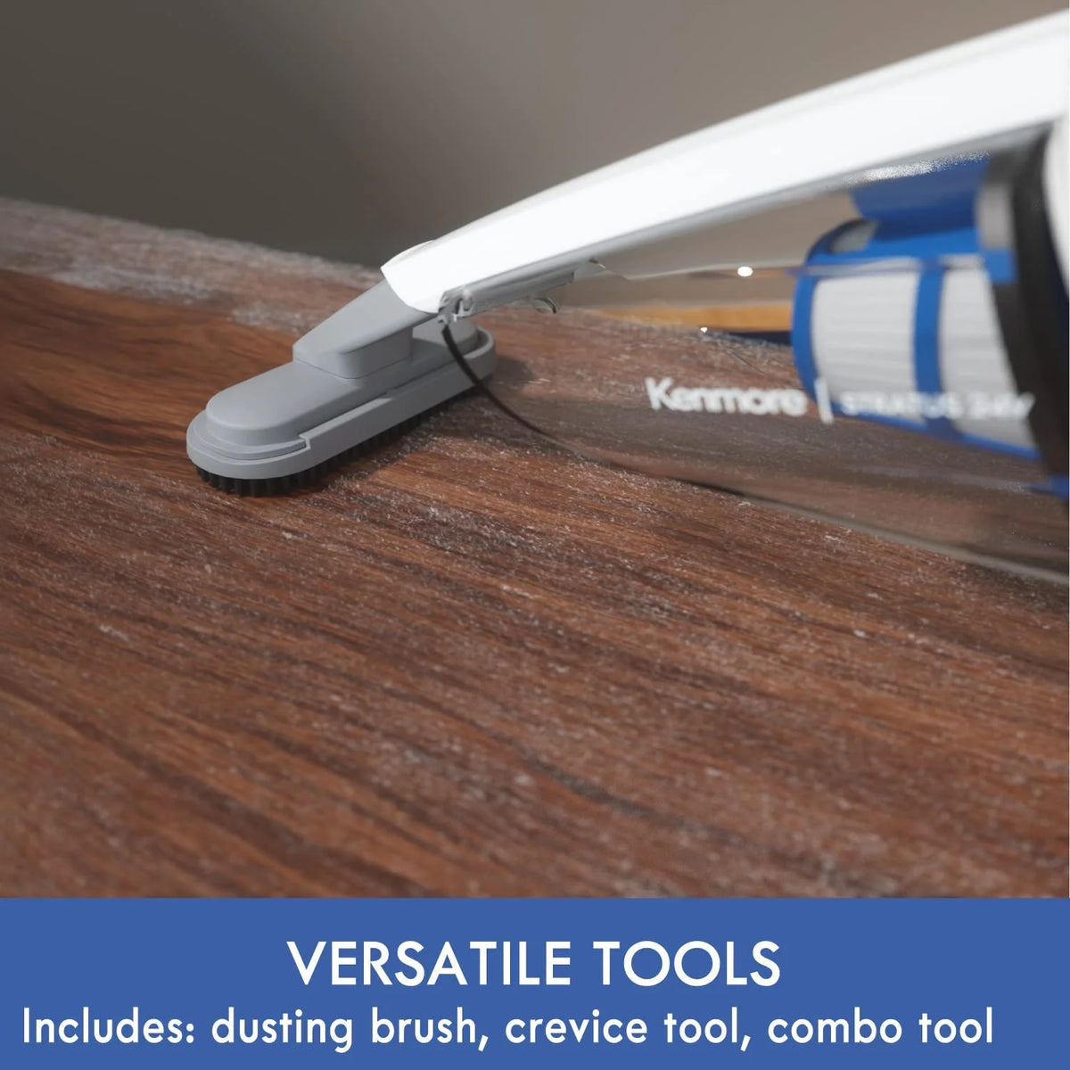 Kenmore DS1030 Lightweight Cordless Stick Vacuum Cleaner, 24V, White, Handvac under 3lbs