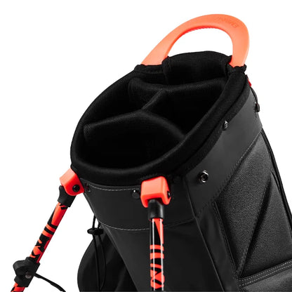 Vice Golf Smart Stand Bag Black/Neon Red