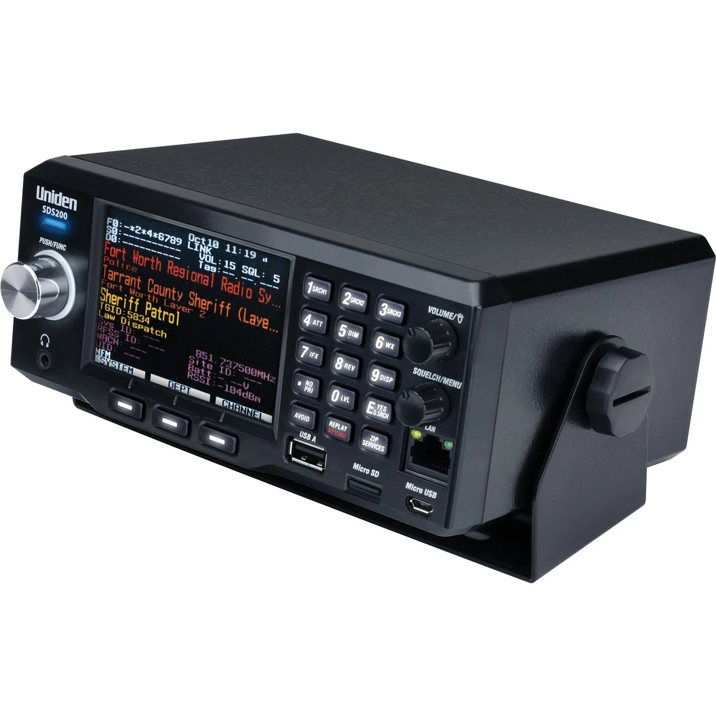Uniden SDS100 True I/Q Handheld Digital Police Scanner