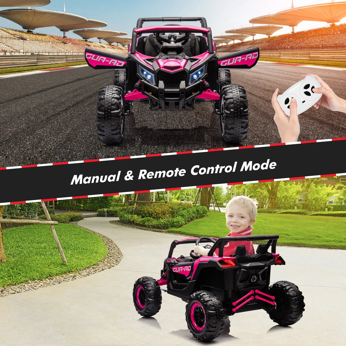 EastVita Ride on UTV Car, 24V Ride on Car