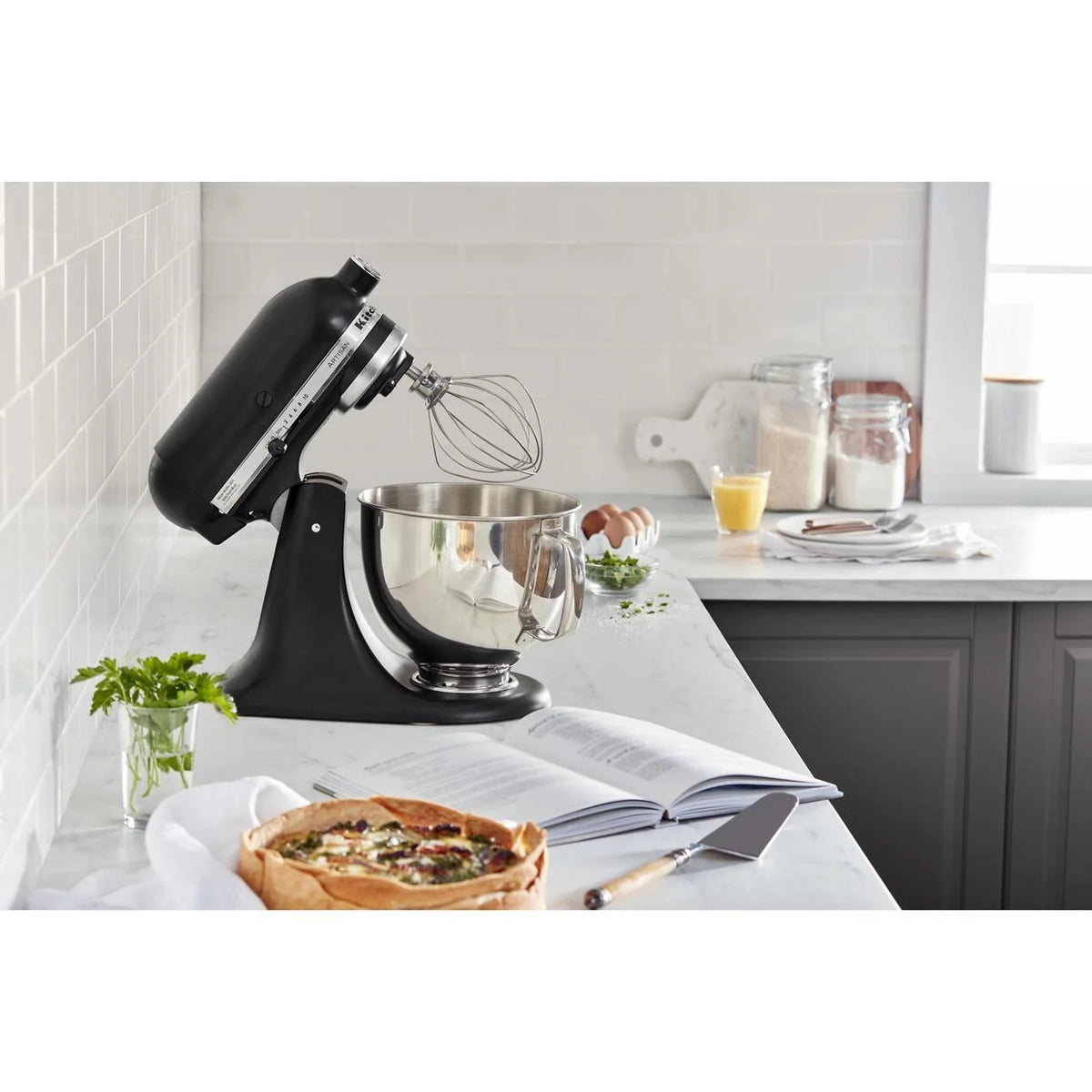 KitchenAid Artisan Series 5-Quart Tilt-Head Stand Mixer, Wildflower, KSM156CXWF