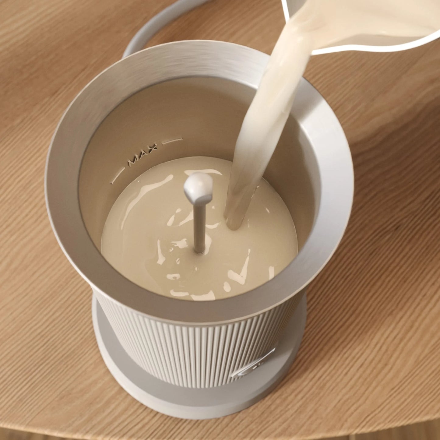 Philips Baristina Hot & Cold Milk Frother, Black