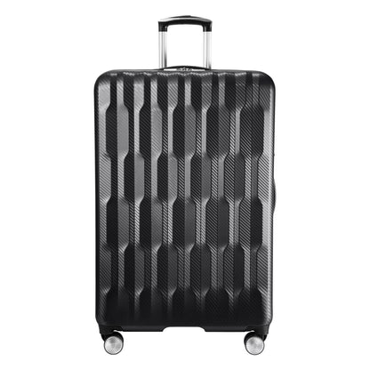 Ricardo Beverly Hills Anchor Bay Hardside 29" Expandable Checked Spinner Luggage, Charcoal