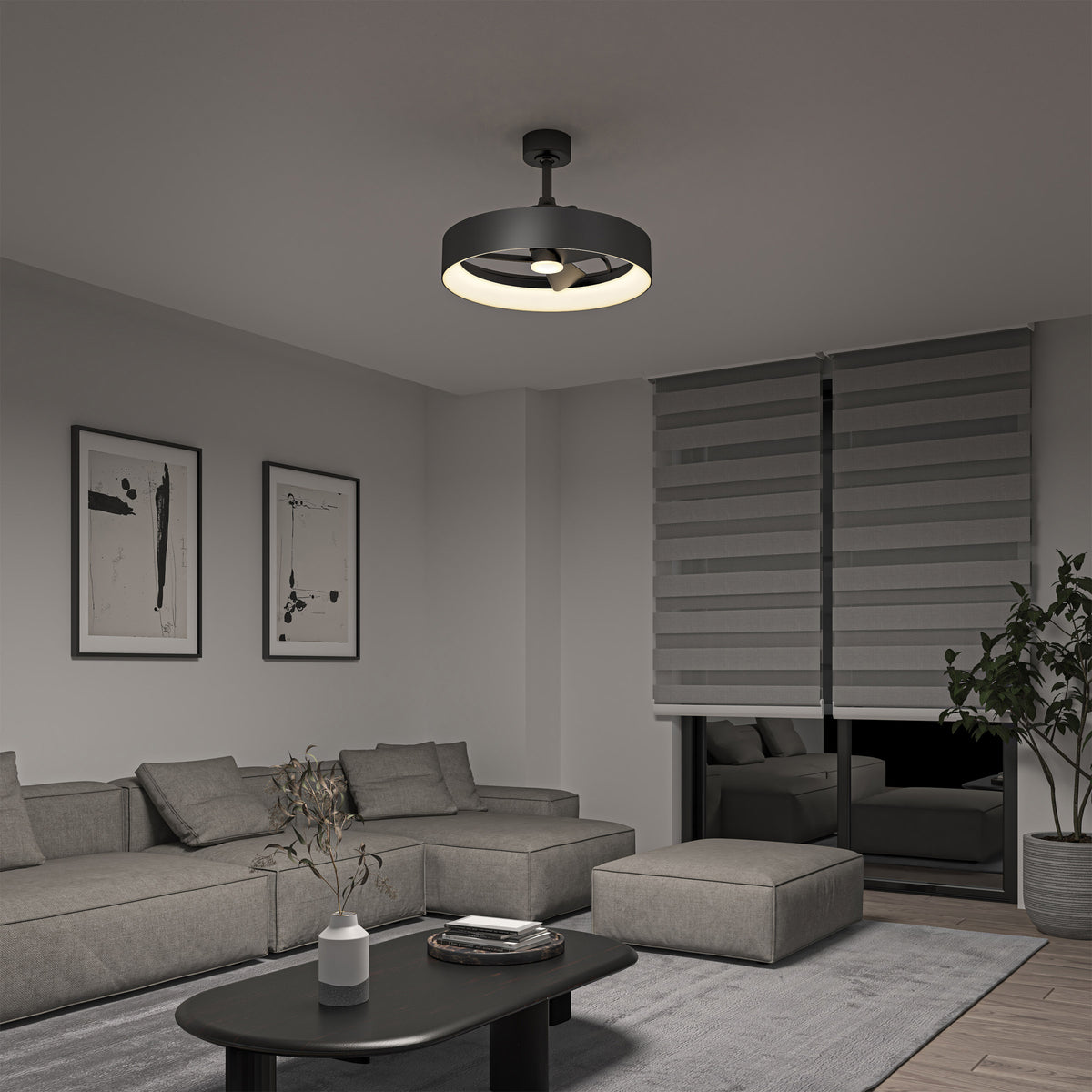 Artika Austin 23' LED Fandelier