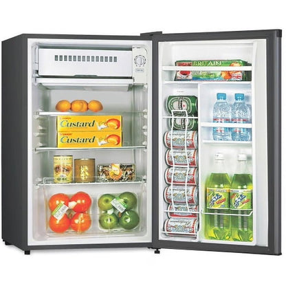 Lorell, LLR72313, 3.2 cubic foot Compact Refrigerator, 1 Each, Black