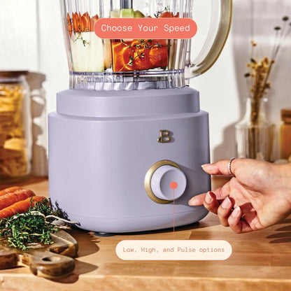 Beautiful 10-Cup Food Processor with Accessories, White Icing by Drew Barrymore