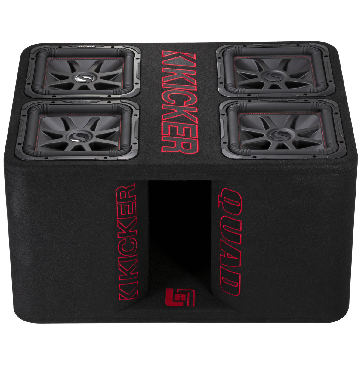 Kicker Surround Sound 47QL7R12 Car Subwoofer, Black, 12"
