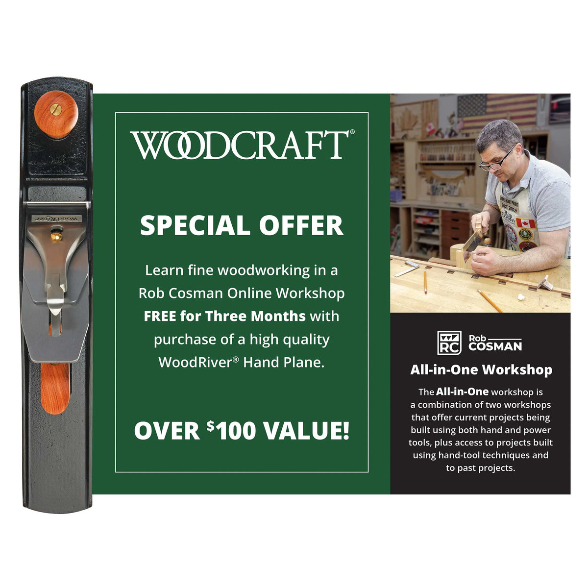 Woodriver Ultimate Bench Plane Kit