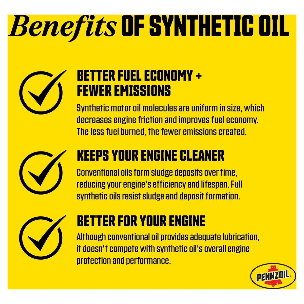 Pennzoil Ultra Platinum 5W-30 Full Synthetic Motor Oil, 5 Quart.